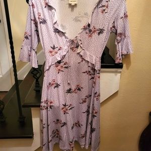 Beautiful lavendar colored dress. Size XS